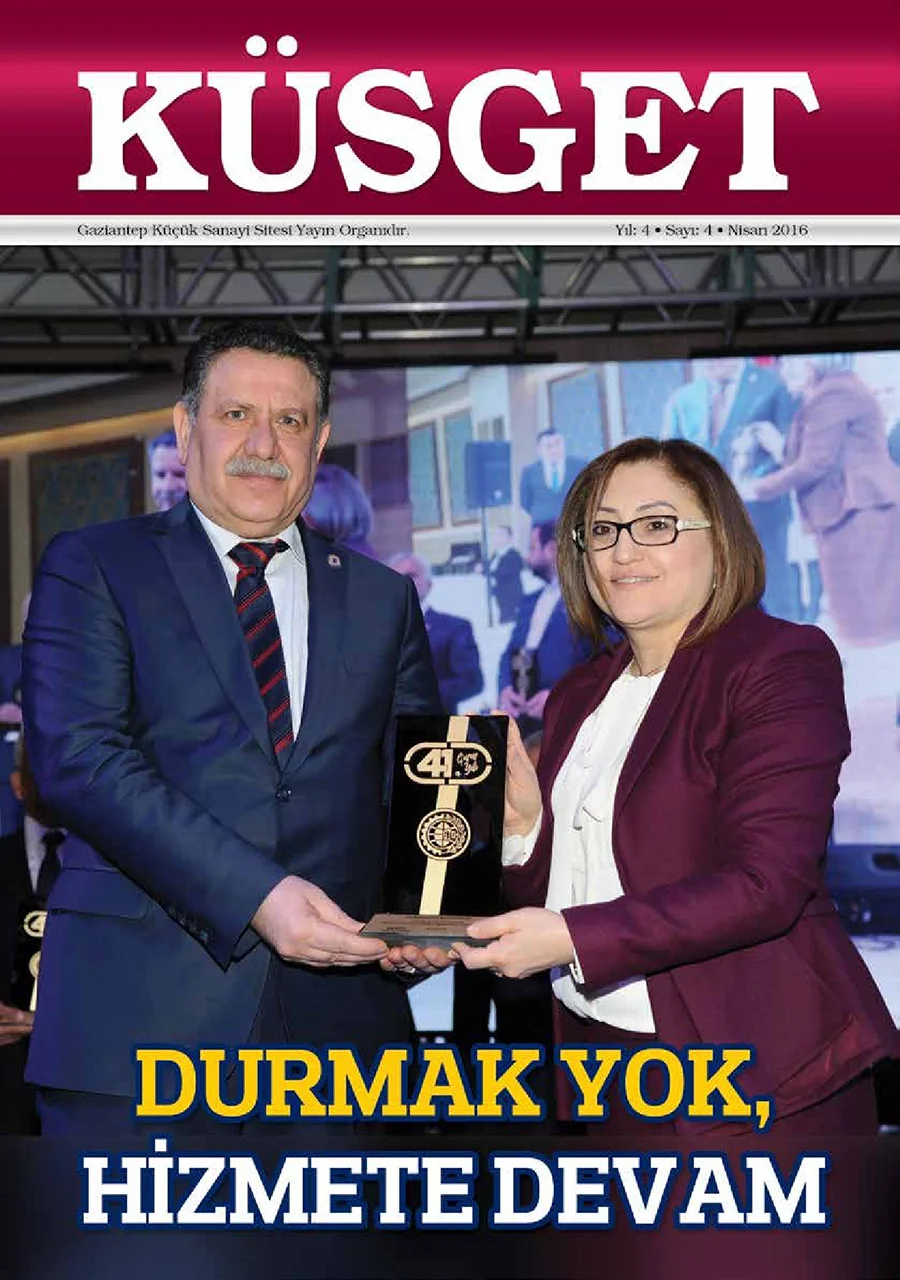 KÜSGET Dergisi 2016 Sayısı